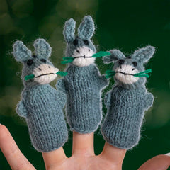 Peruvian Finger Puppet - Donkey-Fun & Leisure-Siesta Crafts