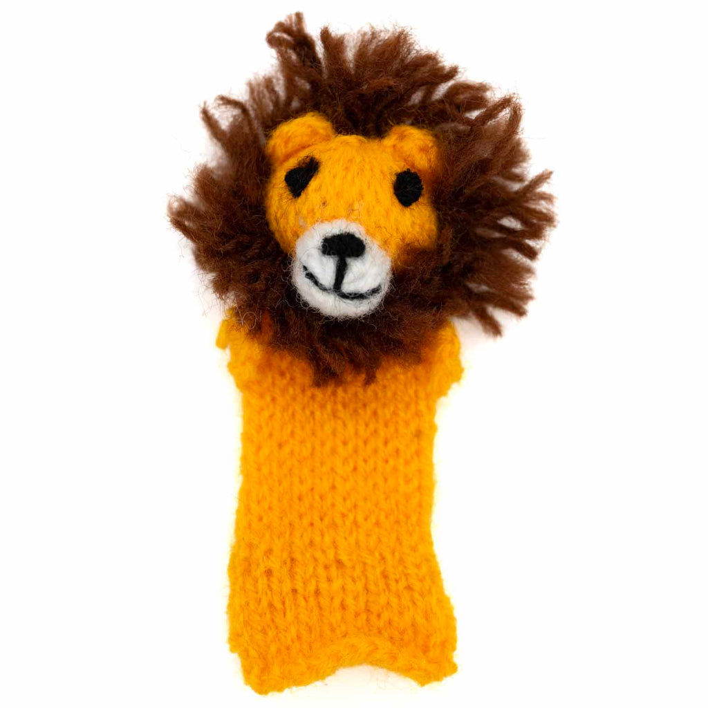 Peruvian Finger Puppet - Lion-Fun & Leisure-Siesta Crafts