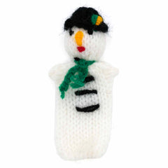 Peruvian Finger Puppet - Snowman-Fun & Leisure-Siesta Crafts