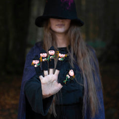 Peruvian Finger Puppet - Witch-Fun & Leisure-Siesta Crafts