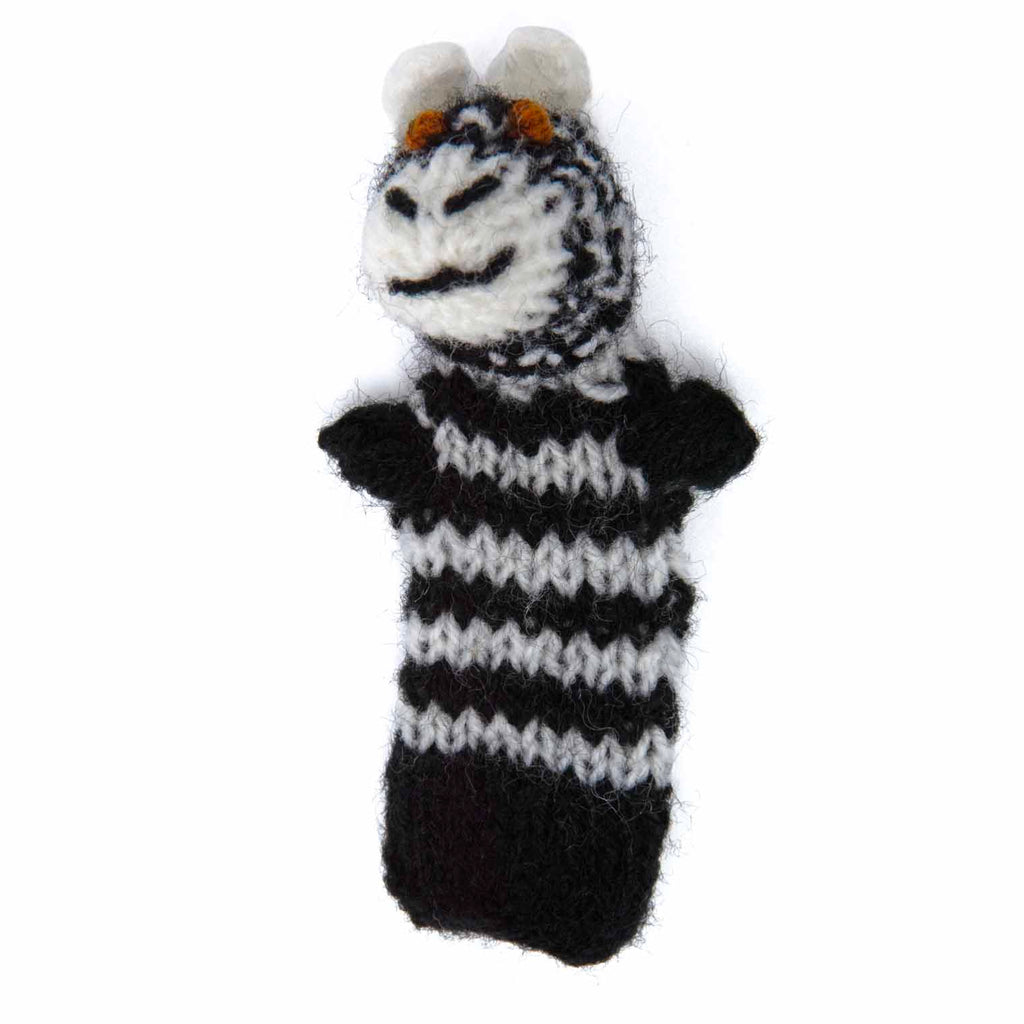 Peruvian Finger Puppet - Zebra-Fun & Leisure-Siesta Crafts
