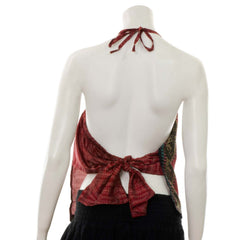 Recycled Sari Knot Back Top-Tops-Siesta Crafts