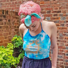 Sun Design Halter Neck Top-Tops-Siesta Crafts