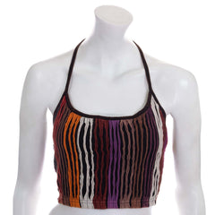 Ripped Cotton Halter Top-Tops-Siesta Crafts
