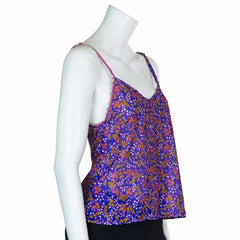 Recycled Sari Cami Top-Tops-Siesta Crafts