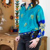 Ladies Recycled Sari Shirt-Shirts-Siesta Crafts
