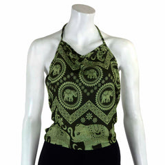 Elephant Tie Back Top-Tops-Siesta Crafts