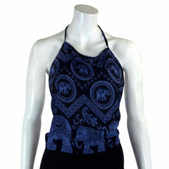 Elephant Tie Back Top-Tops-Siesta Crafts