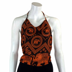 Elephant Tie Back Top-Tops-Siesta Crafts
