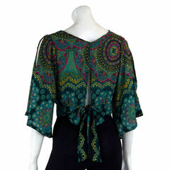 Thai Rose Open Back Top-Tops-Siesta Crafts