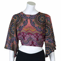 Thai Rose Open Back Top-Tops-Siesta Crafts
