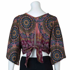 Thai Rose Open Back Top-Tops-Siesta Crafts