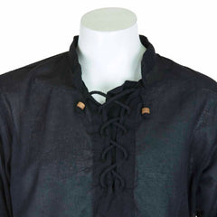 Pirate Style Lace Up Shirt-Shirts-Siesta Crafts