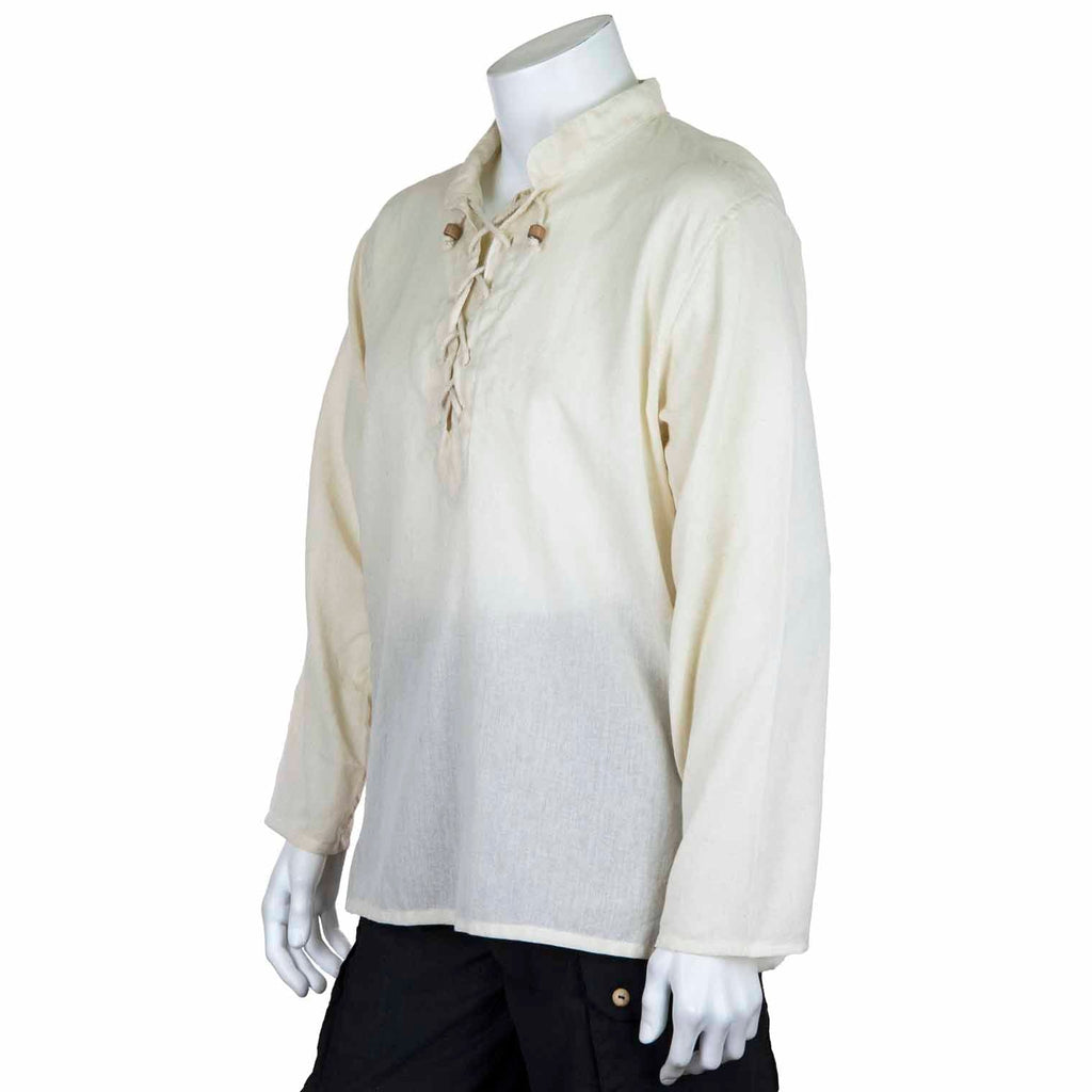 Pirate Style Lace Up Shirt-Shirts-Siesta Crafts