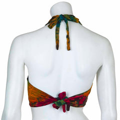 Knotted Jersey Tie Dye Triangle Top-Tops-Siesta Crafts