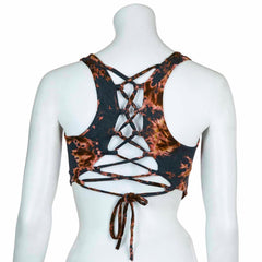 Corset Back Jersey Tie Dye Top-Tops-Siesta Crafts