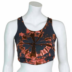 Corset Back Jersey Tie Dye Top-Tops-Siesta Crafts