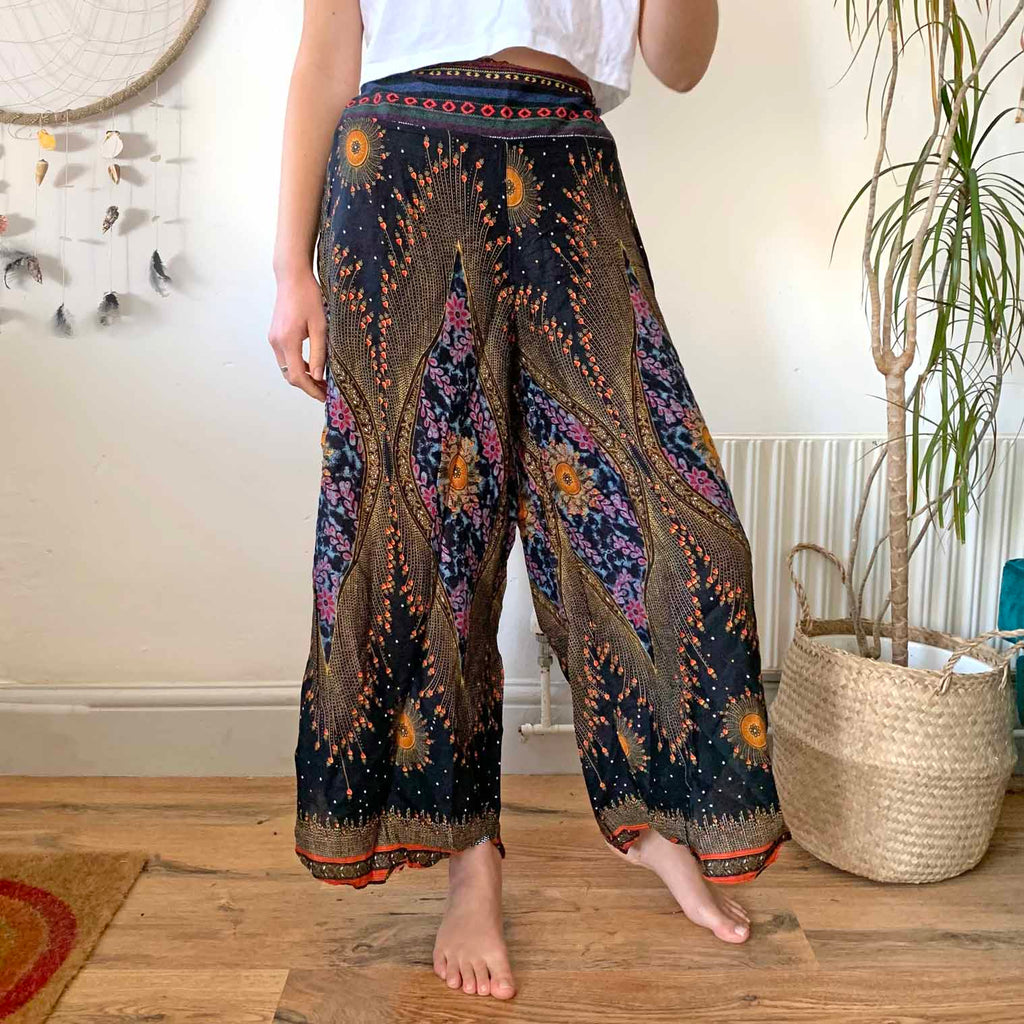 Thai Trim Trousers-Trousers-Siesta Crafts