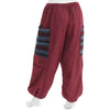 Thai Weave Pocket Ali Baba Trousers-Trousers-Siesta Crafts