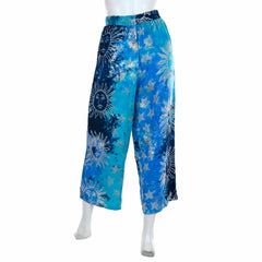 Celestial Cropped Trousers-Trousers-Siesta Crafts