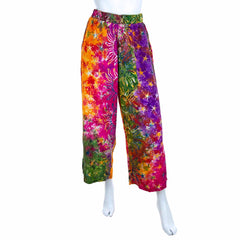 Celestial Cropped Trousers-Trousers-Siesta Crafts