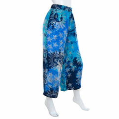 Celestial Cropped Trousers-Trousers-Siesta Crafts