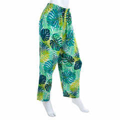 Fern Forest Cropped Trousers-Trousers-Siesta Crafts