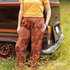 Cotton Straight Leg Trousers-Trousers-Siesta Crafts