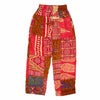 Recycled Sari Patch Trousers-Trousers-Siesta Crafts