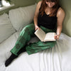 Om Fabric Trousers-Trousers-Siesta Crafts