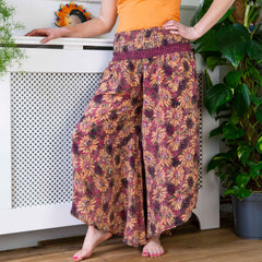 Recycled Sari Culottes-Trousers-Siesta Crafts
