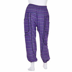 Piping Trousers-Trousers-Siesta Crafts
