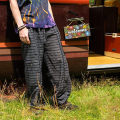 Piping Trousers-Trousers-Siesta Crafts