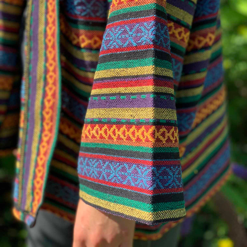 Thai Weave Jacket-Coats, Jackets & Ponchos-Siesta Crafts