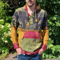 Symbols Hoodie-Jumpers, Hoodies & Cardigans-Siesta Crafts
