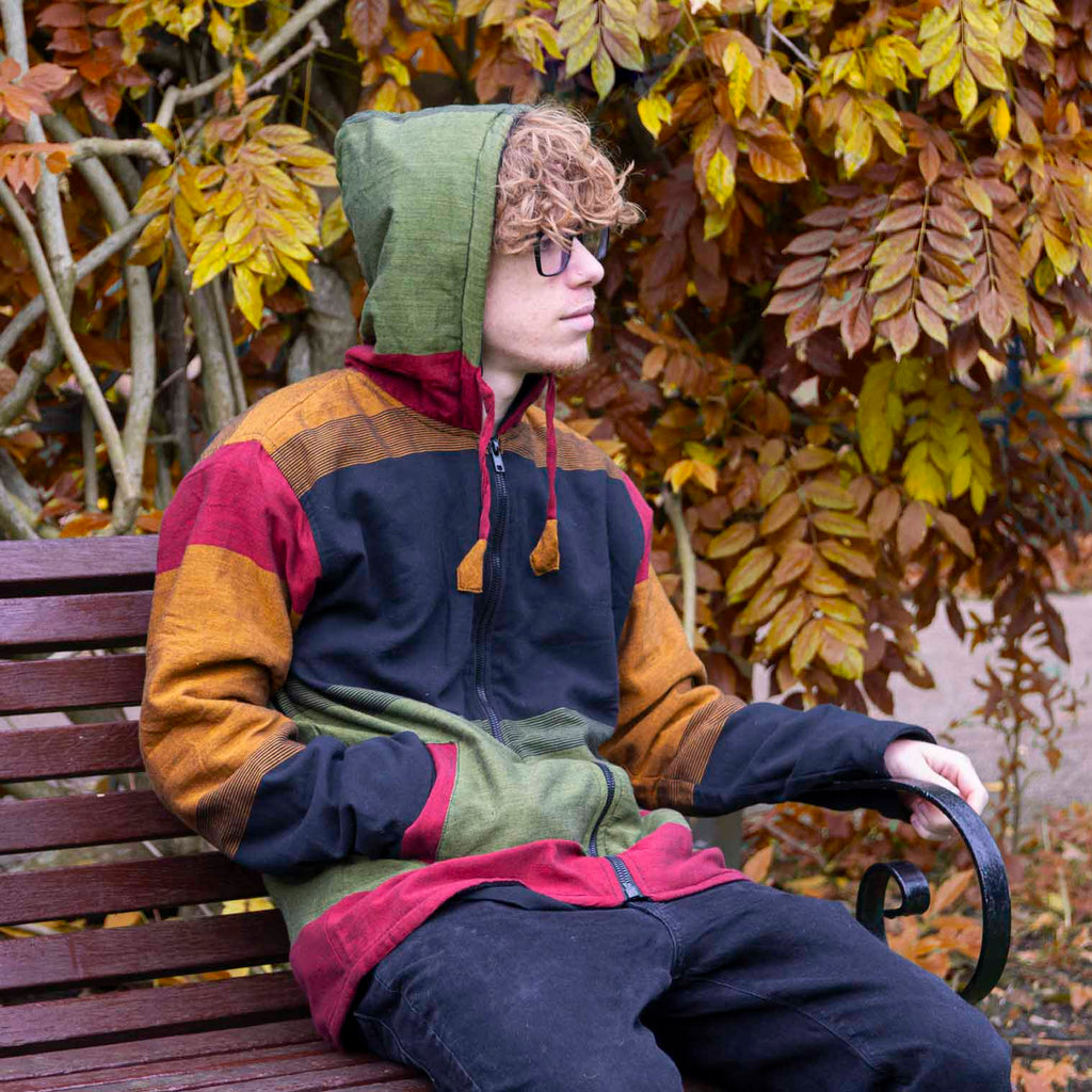 Autumnal Jacket-Coats, Jackets & Ponchos-Siesta Crafts