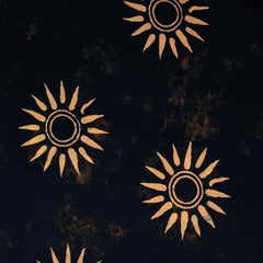 Black Sun Button Skirt-Skirts-Siesta Crafts