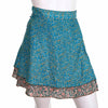 Recycled Sari Mini Wrap Skirt-Skirts-Siesta Crafts