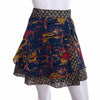 Recycled Sari Mini Wrap Skirt-Skirts-Siesta Crafts