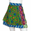 Recycled Sari Mini Wrap Skirt-Skirts-Siesta Crafts