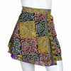 Recycled Sari Mini Wrap Skirt-Skirts-Siesta Crafts