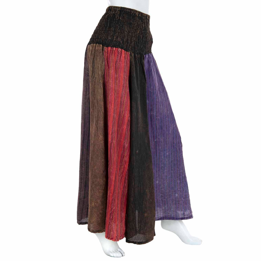Overdyed Patch Skirt-Skirts-Siesta Crafts