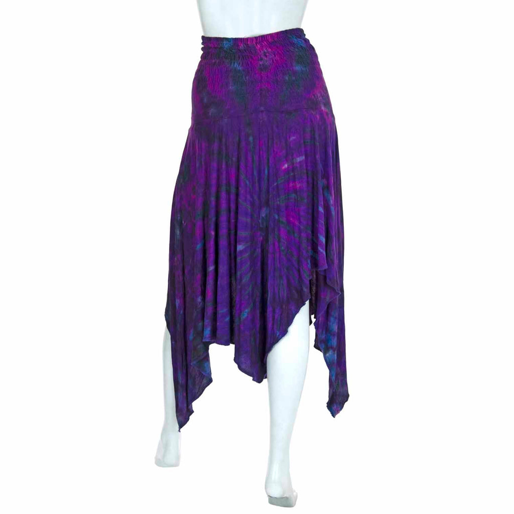 Tie Dye Festival Pixie Dress Skirt-Skirts-Siesta Crafts