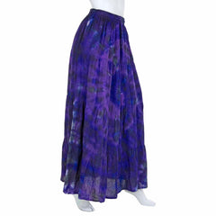 Tie Dye Folk Skirt-Skirts-Siesta Crafts