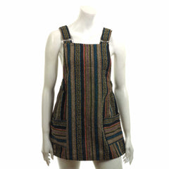 Thai Weave Dungaree Dress-Dresses-Siesta Crafts