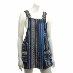 Thai Weave Dungaree Dress-Dresses-Siesta Crafts