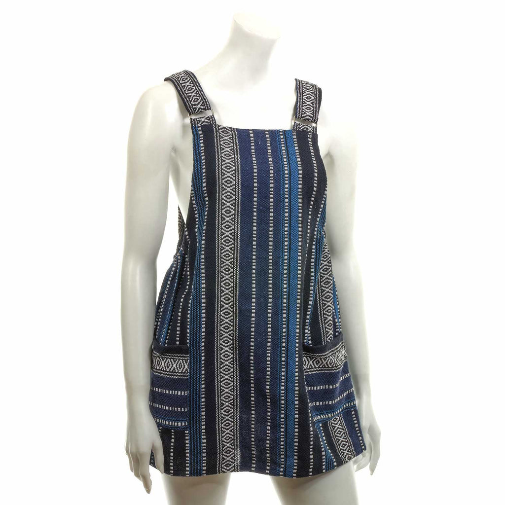 Thai Weave Dungaree Dress-Dresses-Siesta Crafts