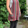 Thai Weave Dungaree Dress-Dresses-Siesta Crafts