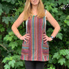 Thai Weave Dungaree Dress-Dresses-Siesta Crafts