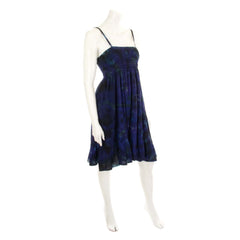 Tie Dye Strappy Dress-Dresses-Siesta Crafts